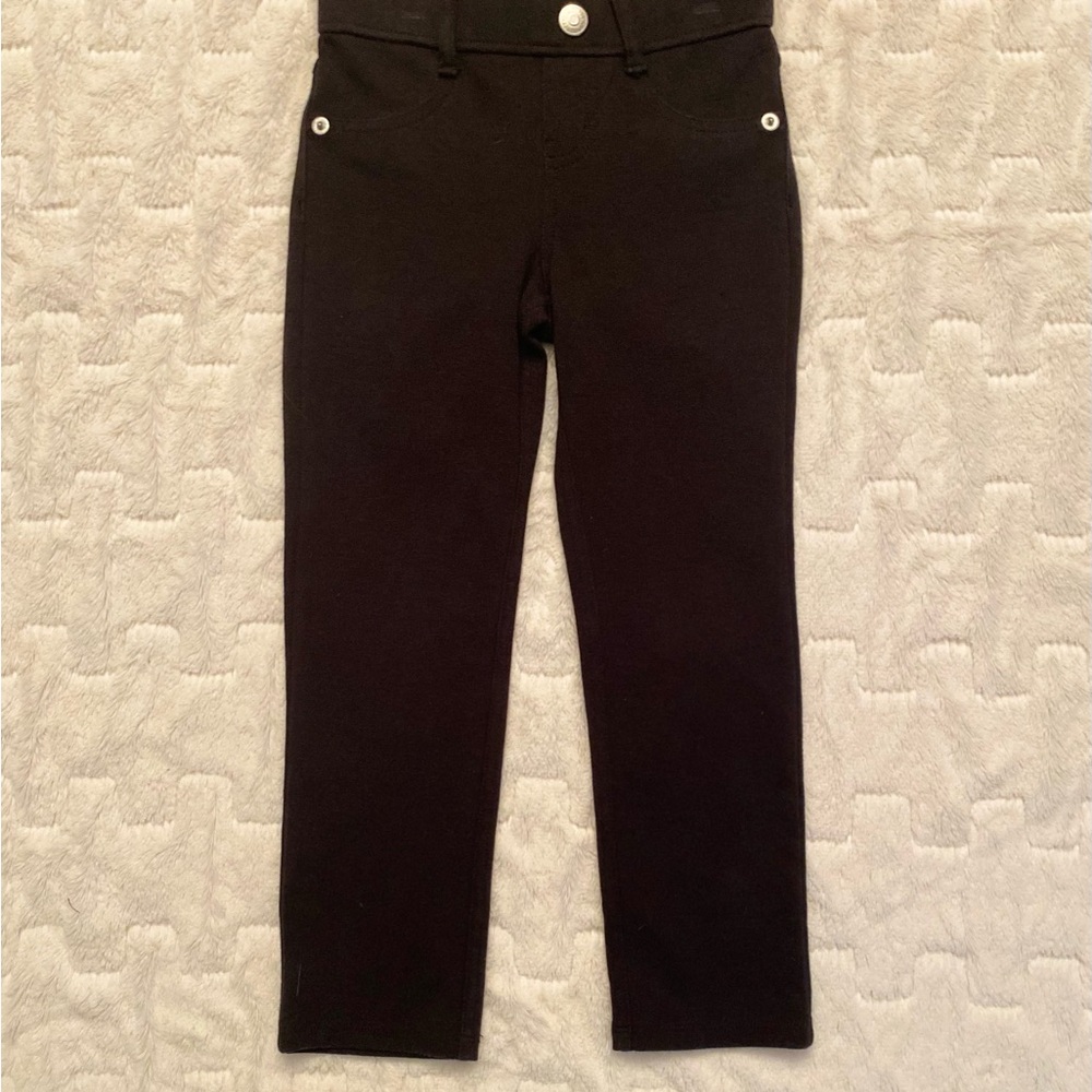 Gymboree Girls Black Skinny Ponte Pant Size 4